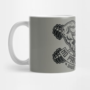 NO PAIN NO GAIN RHINO Mug